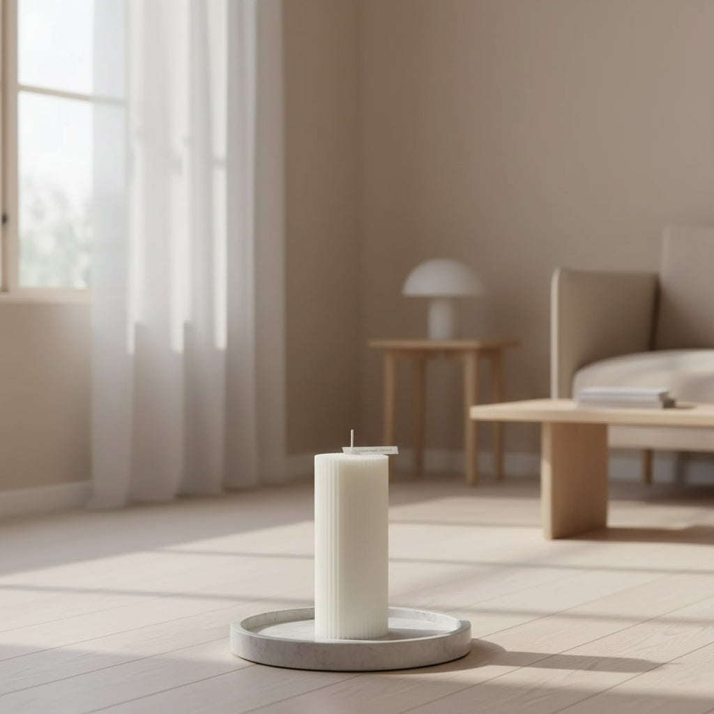 Nordic Sculptural Soy Candle