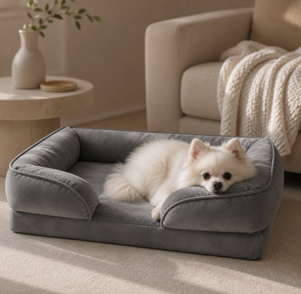Luxe Orthopedic Dog Bed