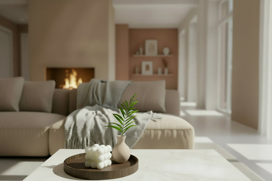 Scandinavian Bubble Candle