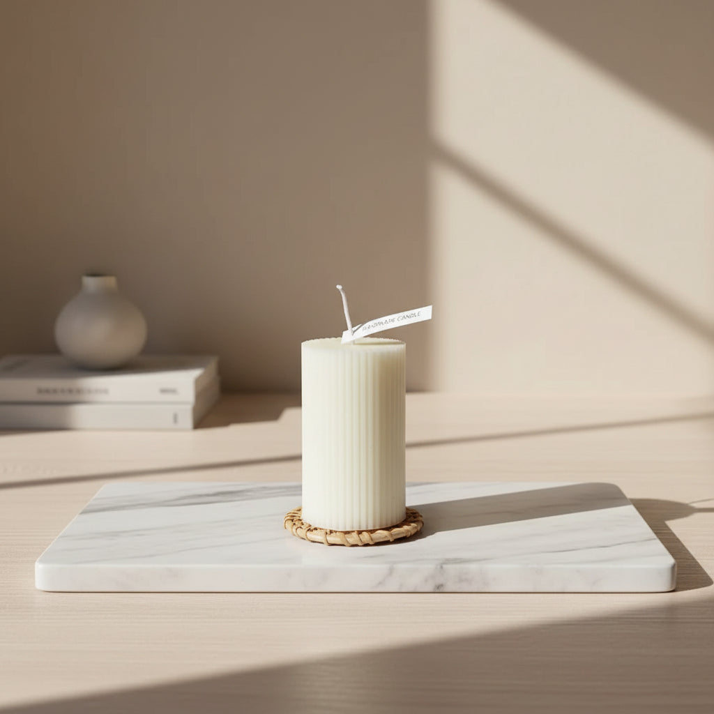 Nordic Sculptural Soy Candle