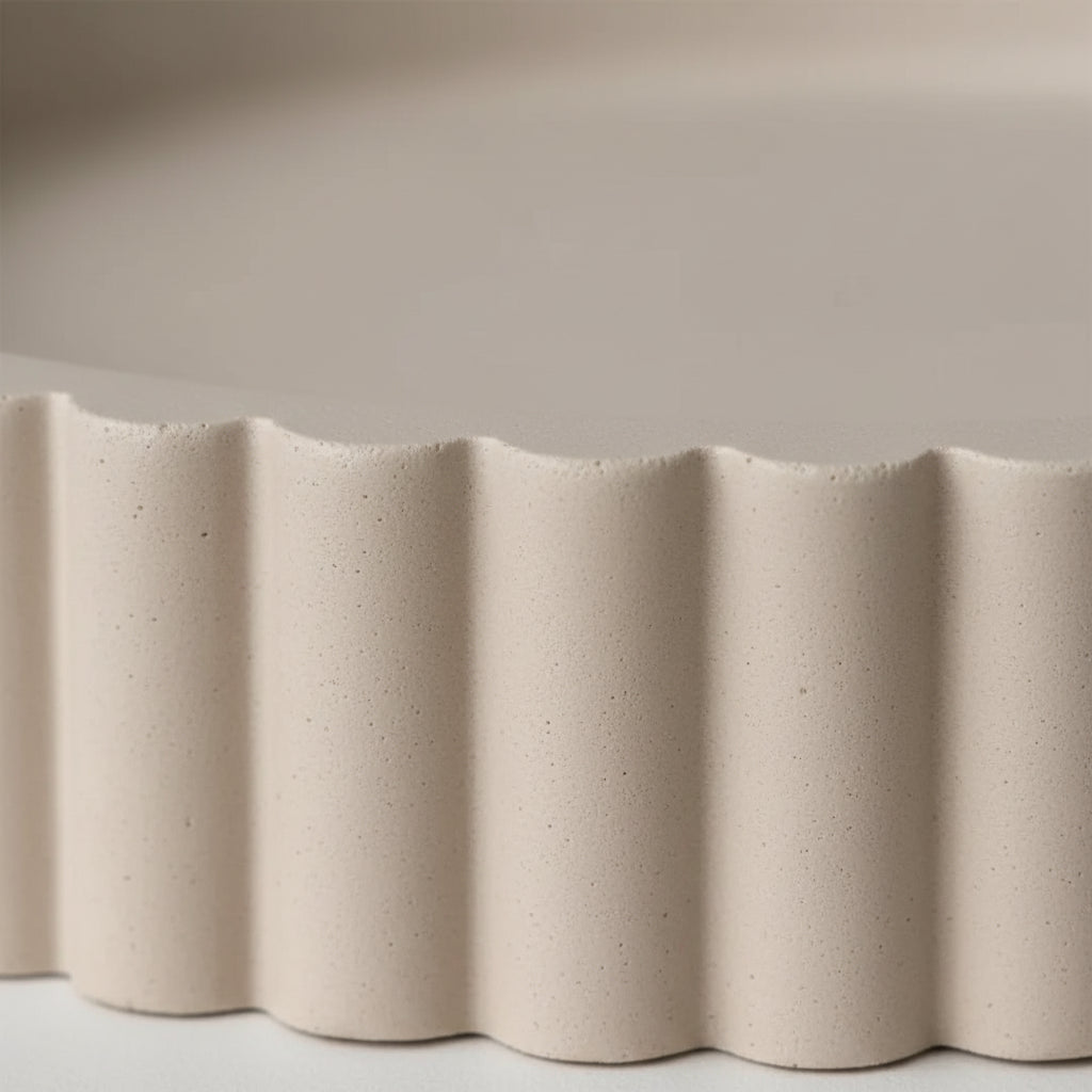 Fluted Decorative Tray