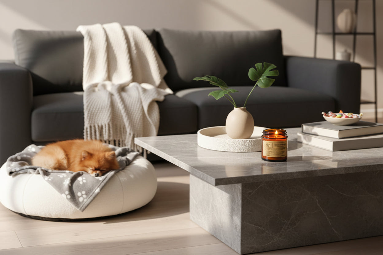 Scented Soy Wax Candle in Glass