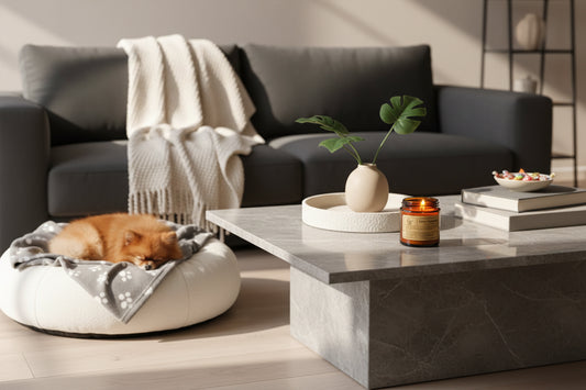 Scented Soy Wax Candle in Glass