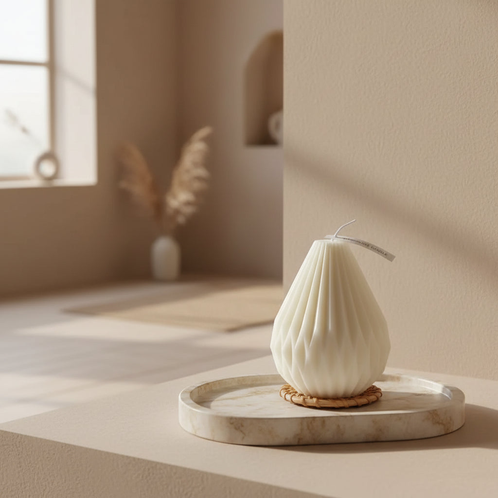 Nordic Sculptural Soy Candle