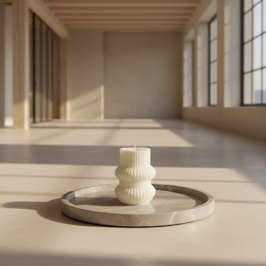 Nordic Sculptural Soy Candle