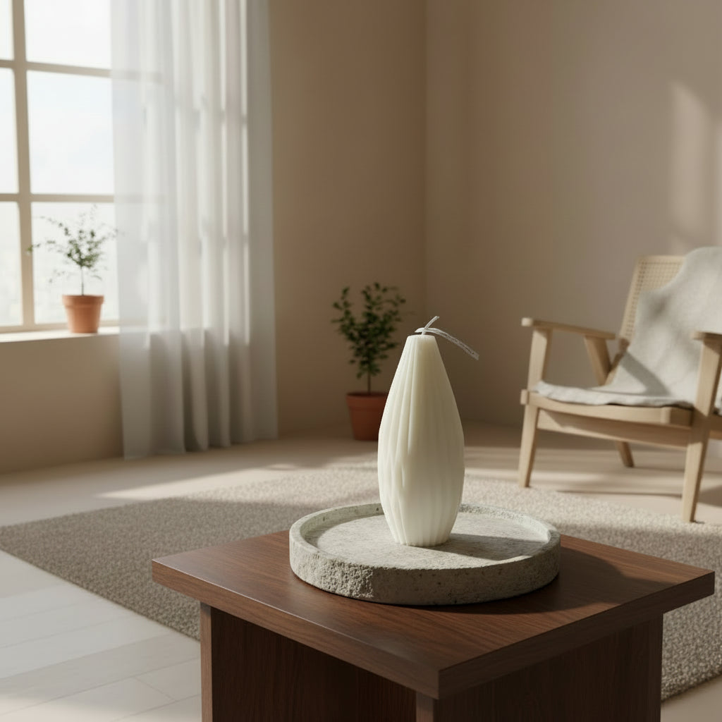 Nordic Sculptural Soy Candle
