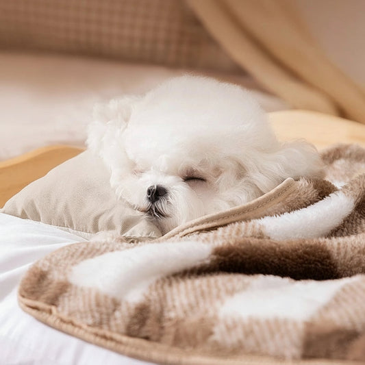 Luxe Plaid Pet Blanket